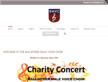 Tablet Screenshot of bmvc.ie